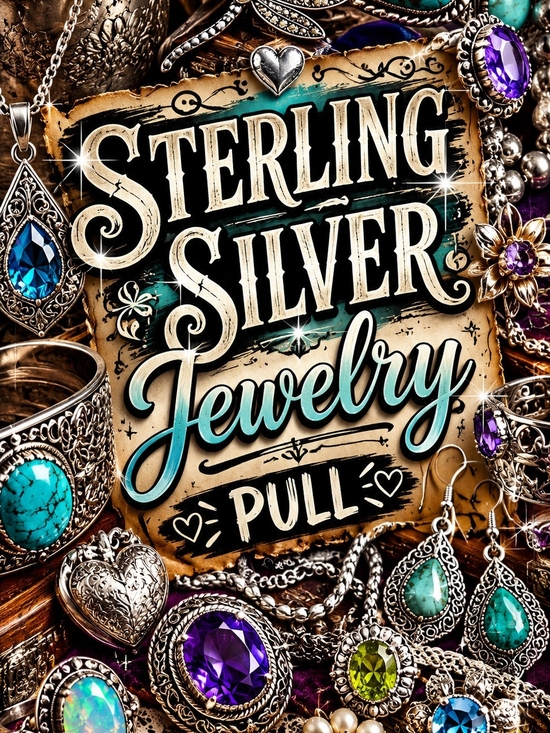 Jewelry - $10 Sterling Silver Jewelry Pull - As Shown - No Cancelations